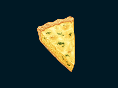 Quiche egg food icon june oven quiche