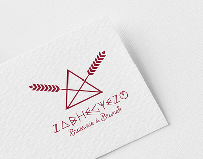 Zabhegyező Brasserie & Brunch branding design graphic logo logodesign restaurant