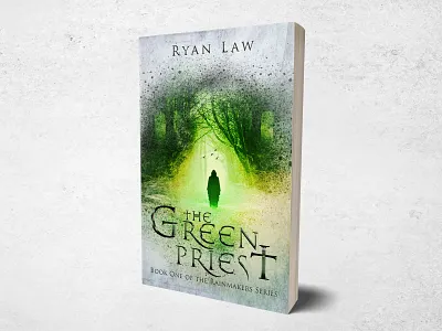 The Green Priest book bookcoverdesign bookdesign books design fantasy art graphic graphic design illustration typography