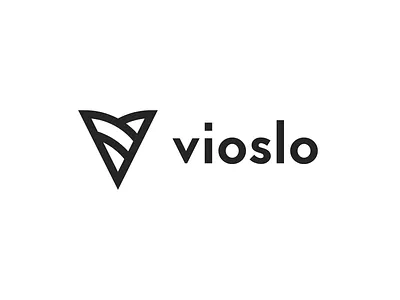 vioslo logo black kayak logo logo design minimal minimalistic minimalistic logo paddle vector