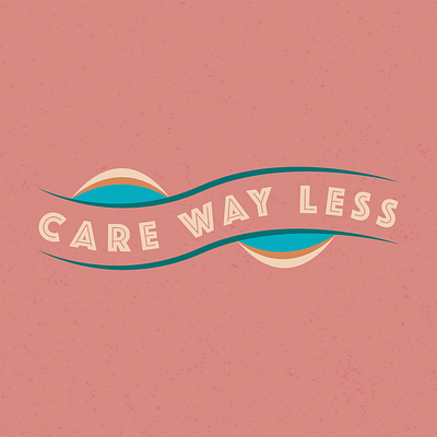 Care Less branding design illustration illustrator lettering logo minimal type typography vector