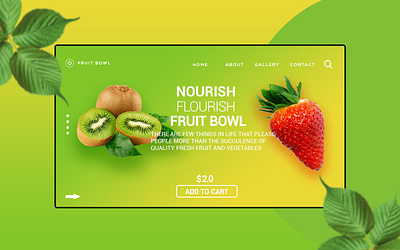 Fruits ui design app branding design icon identity typography ui user user experience vector website