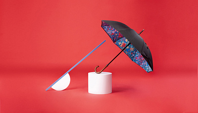 Art Umbrella art branding design pattern product