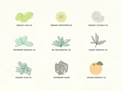 Ingredients List by Andrew Balisacan austin designer branding design designer icon illustration logo typography ui ux