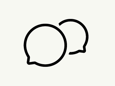 Conversation graphicdesign icon illustration inktober vectober vector