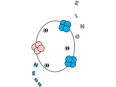 Kindness drawing graphics illustration wholesome
