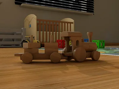 Playtime 3d animation children illustrate play render story toys