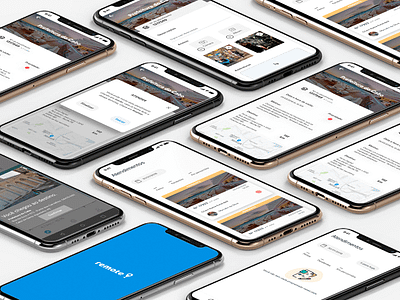 Remote app application managment ui ux