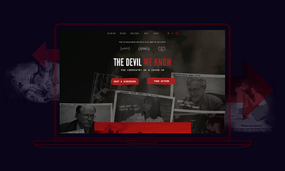 The Devil We Know design digital ui web website