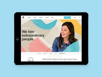 MailChimp Jobs Page