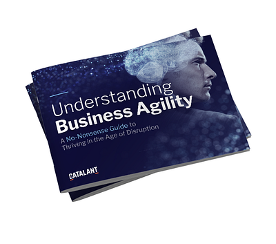 Understanding Business Agility agility booklet branding business agility digital book ebook ebook cover guide photo manipulation report