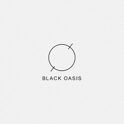 Black Oasis - logo design brand brand identity brand identity design branding clean design elegance inspiration logo logo designer logomark minimal minimal logo simplicity