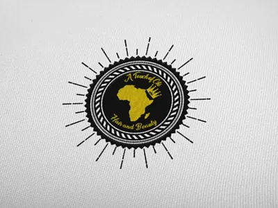 Legendary African Logo branding design logo