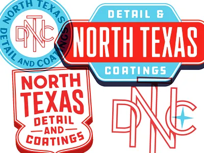 NTDC Badges badge logo logotype monogram sheild texas
