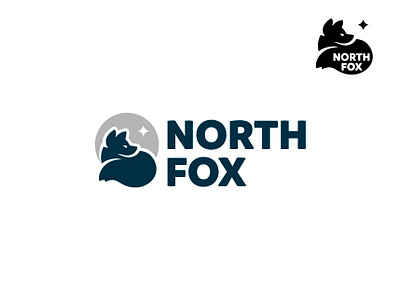 North Fox arctic fox branding design fox inspiration logo north vector