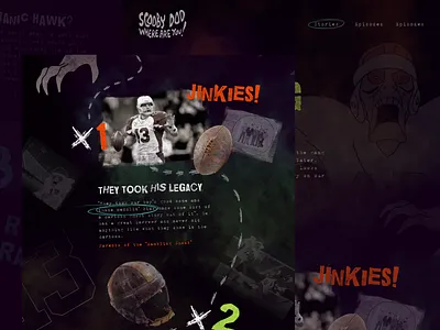 Scooby Doo where are you - The untold stories cartoon ghost halloween illustration mocktober mystery scooby doo shaggy typgraphy vector webdesign website