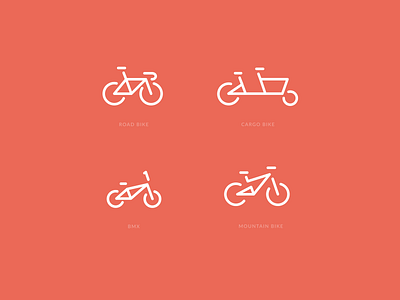 Bicons bike bike icons bikes cycling design figma icon icon design icons icons design icons set iconset illustration mobile red ui web