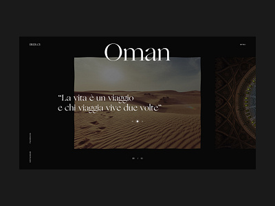 Brera travel detail branding clean design events luxury minimal oman typography ui ui design ux web webdesign website