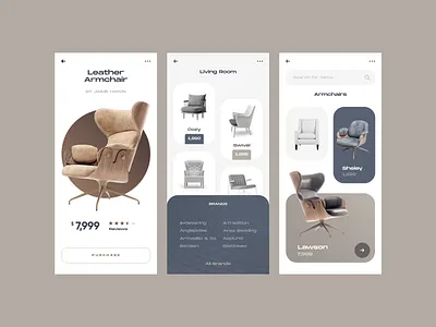 Furniture Store app armchair furniture furniture design ikea modern shop store