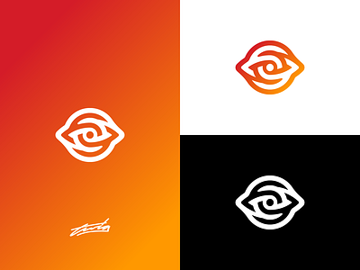 O + Eye Logo for Sale brand branding design icon illustration illustrator lettering logo monogram typography vector