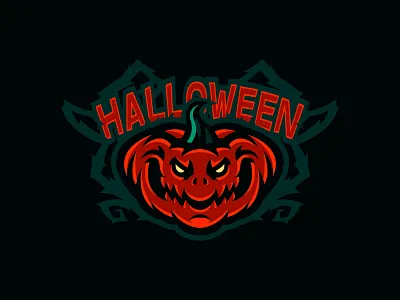 PUMPKIN LOGO MASCOT angry art branding character dark e sport evil halloween halloween design icon illustration illustrator logo logo mascot mark mascot logo night pumpkin sports logo vector