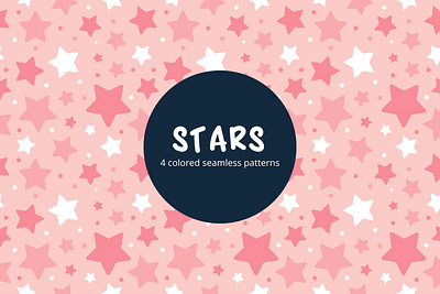 Stars Vector Free Seamless Pattern free freebie graphics pattern vector