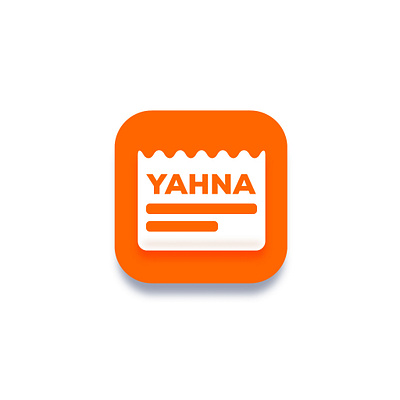 yahna news app icon app icon colorful creative design dribbble icon icon design icons illustration news news app icon news site newsfeed newspaper vector yahna