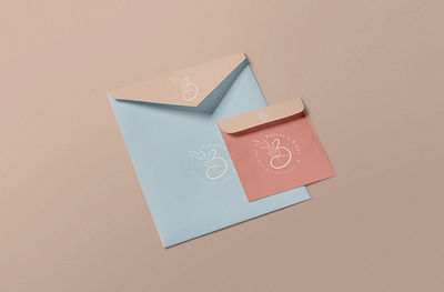 Breeze & Birds wedding studio envelopes adobe illustrator adobe photoshop design envelope design logo vector wedding studio