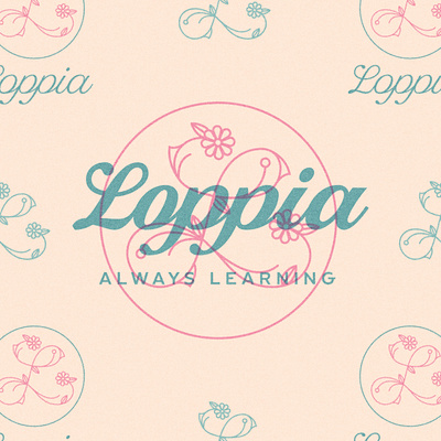 Loppia brand flower flower logo logo logo design logotype mothers