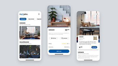 IKEA Mobile App Concept concept furniture furniture app ikea mobile app