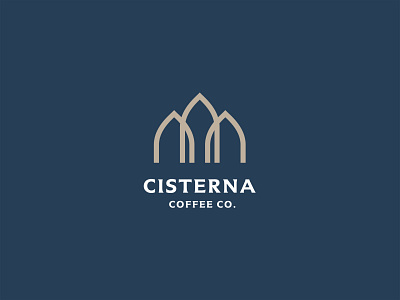 Cisterna Coffee Co. coffee coffeeshop design logo design logo mark mark