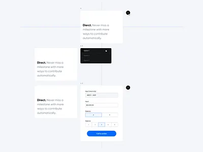 Module flow components design flow ui web