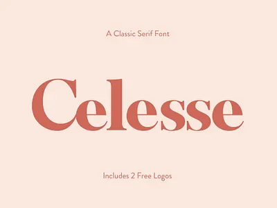 Celesse Font Plus 2 Free Logos classic font classic serif elegant font elegant fonts font font design fonts free logo lettering logo logo font logo fonts logos retro font serif font serif fonts typeface typefaces typography vintage font