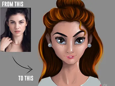 Digital Caricature Drawing cartoon portrait chandrani das design digital illustration digital painting digitalart drawing graphic design illustration portait