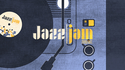 jazz jam intro illustraion