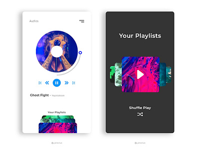 Music App Design app design creative design ui ux