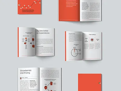 Yieldigo book design digital illustration layout typography vector