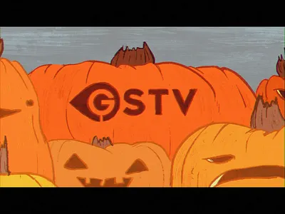 GSTV halloween bumper 2d after effects animation halloween motion graphics