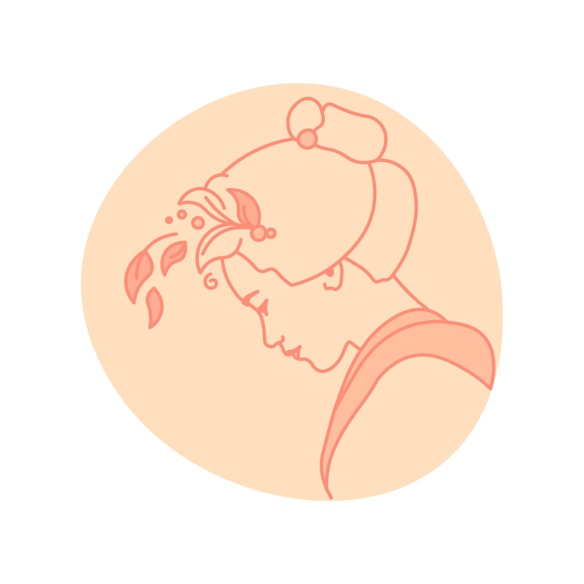 Example of Geisha illustration
