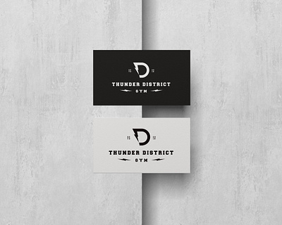 THUNDER DISTRICT | Logo Design brand branding design fitness logo graphic design graphicdesigners gym logo logo logo lounge logodesign logofolio logoinspiration logomark logotype mark