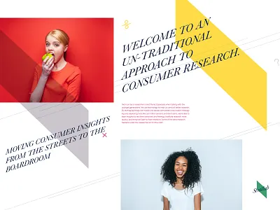 Stratlab Type Study angular baskerville branding color design people research rubik shapes spread type