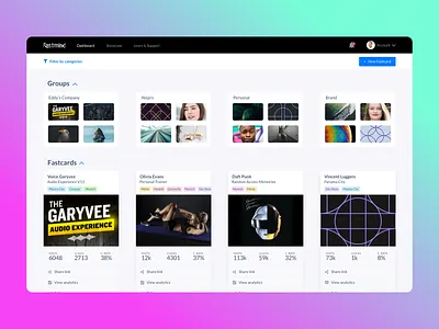 Groups screen app branding desktop app ui ui ux uidesign user interface