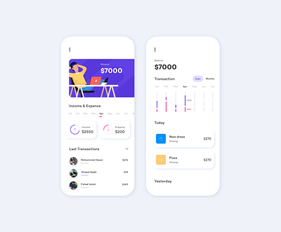 UI freelancer balance app arabic daily ui design graphic design icon identity illustration logo typography ui ui ux ui design uidesign uiux userinterface ux vector