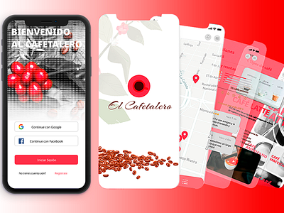 Coffee app - Design concept app design ui ux