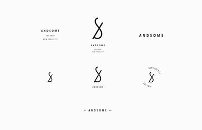 And Some brand identity branding logo