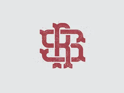 SR monogram gray logo logo monogram monogram r red s