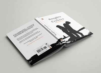 Naughts & Crosses Book Cover book bookcover bookcoverdesign clean contrast graphicdesign print design simplistic