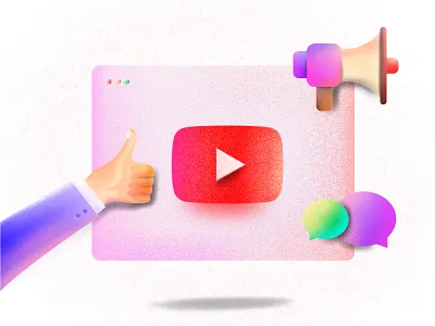 YouTube channel owner illustration 2019 admin blockchain blockchain cryptocurrency browser chat cinversation growth illustration investment market neel prakhar sharma social traders trending trending graphics video youtube