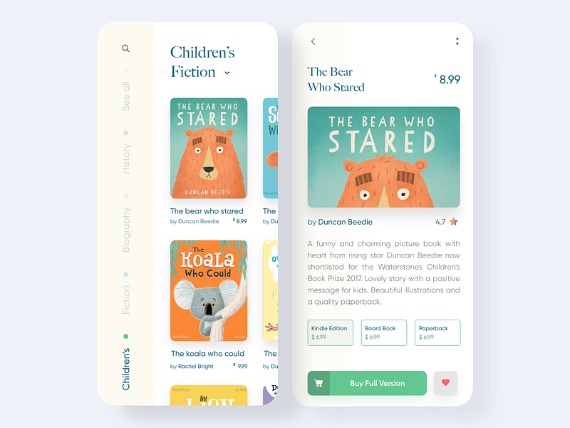 Debut Shot - Book Store App app app design app ui appdesign appdesigner book book app design designer mobile mobile app mobile app design mobile design mobile ui ui ux webdesign website