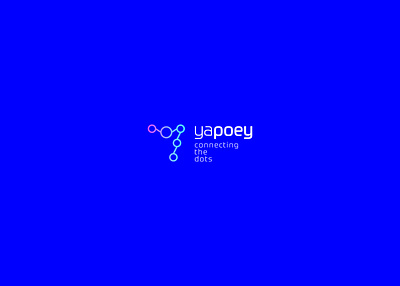 yapoey brand brand and identity branding conncet design dots graphic icon identity identity branding identity design korea logo yapoey youth